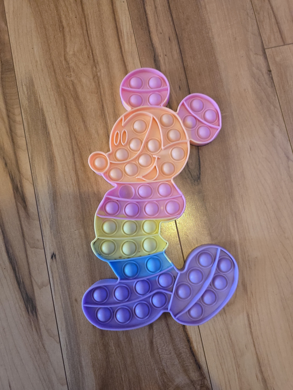 Rainbow Mickey Mouse Pop-It Fidget Toy - Kids Toys